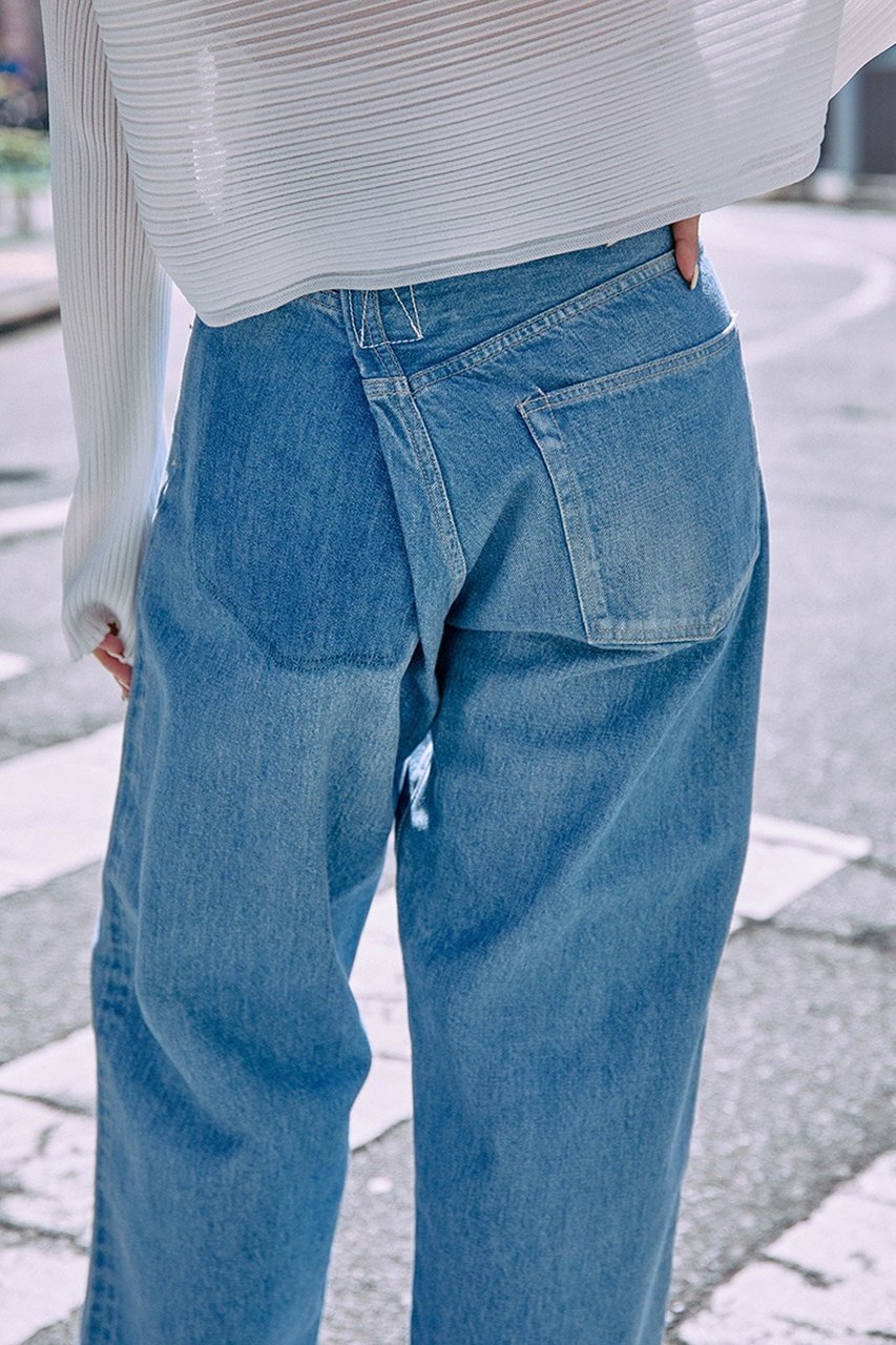 【スタニングルアー/STUNNING LURE】の【KURO iro】クロスワイドデニムパンツ 人気、トレンドファッション・服の通販 founy(ファニー) 　ファッション　Fashion　レディースファッション　Ladies' Fashion Online　パンツ　Pants　デニムパンツ　Denim Pants　デニム　Denim　フェミニン　Feminine　マニッシュ　Mannish　定番　Standard　NEW・新作・新着・新入荷　New Arrivals　other-5|ID: prp329100004592231 ipo3291000000032601853