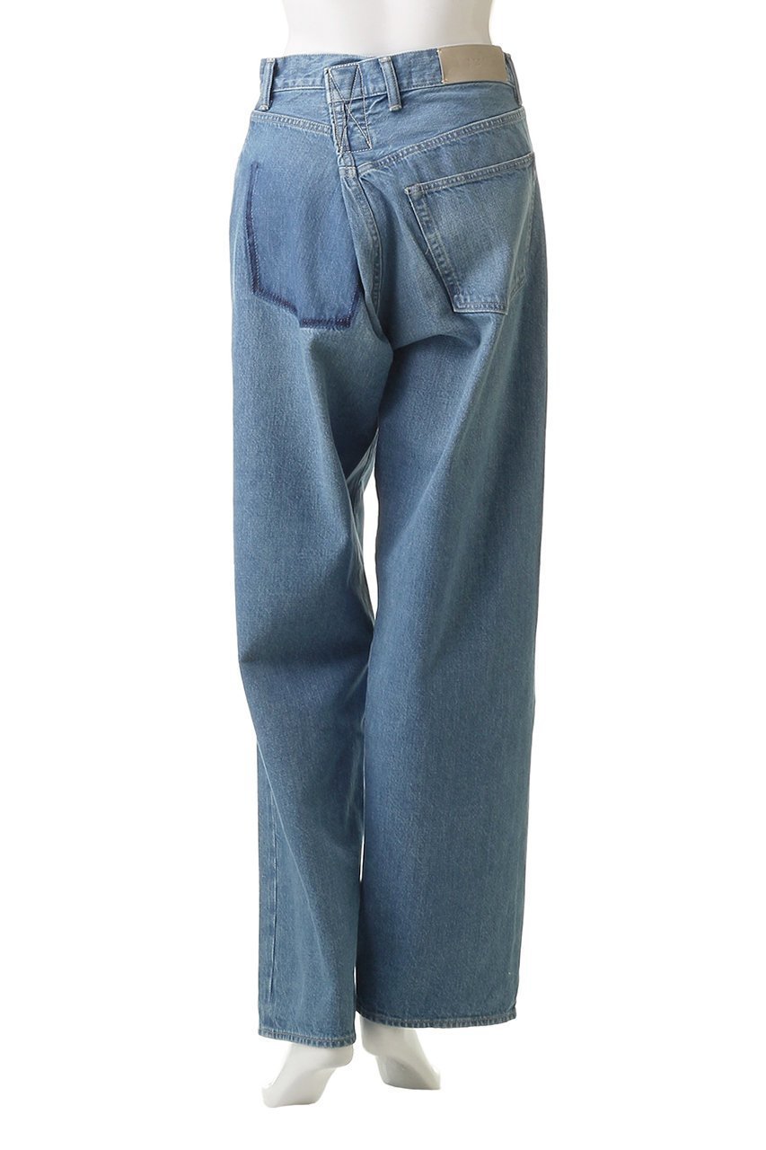 【スタニングルアー/STUNNING LURE】の【KURO iro】クロスワイドデニムパンツ 人気、トレンドファッション・服の通販 founy(ファニー) 　ファッション　Fashion　レディースファッション　Fashion for Women　パンツ　Pants & Trousers　デニムパンツ・ジーンズ・美脚デニム　Denim Jeans & Pants　デニム　Denim, Jeans Material　フェミニン　Feminine, Girly　マニッシュ　Mannish, Boyish　定番　Standard, Basic Item　other-4|ID: prp329100004592231 ipo3291000000035613485