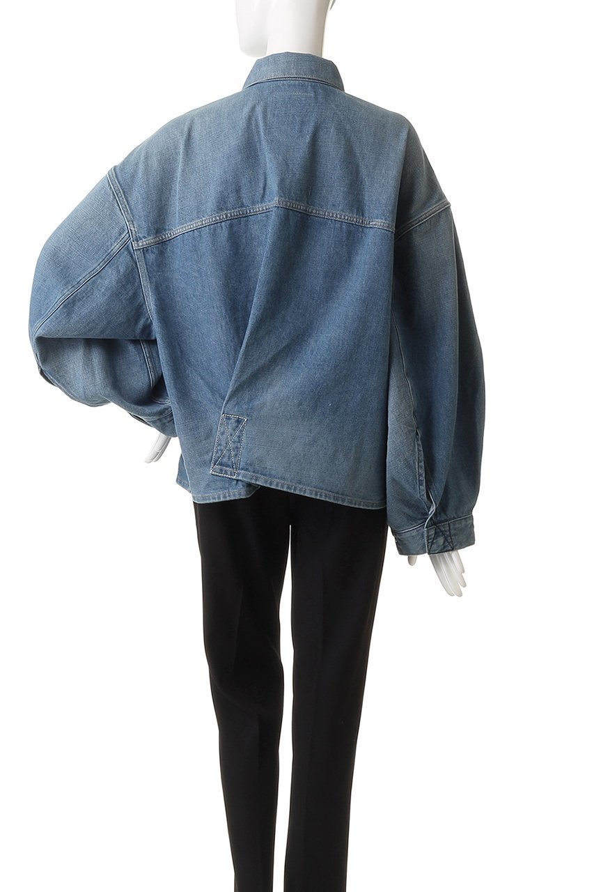 【スタニングルアー/STUNNING LURE】の【KURO iro】オーバースリーブクロスデニムジャケット 人気、トレンドファッション・服の通販 founy(ファニー) 　ファッション　Fashion　レディースファッション　Fashion for Women　アウター　Coat / Outerwear Collection　レディースジャケット・軽アウター　Jackets　デニムジャケット / カジュアルアウター　Denim Jackets　ジャケット　Jacket, Outerwear　other-4|ID: prp329100004592233 ipo3291000000035613498