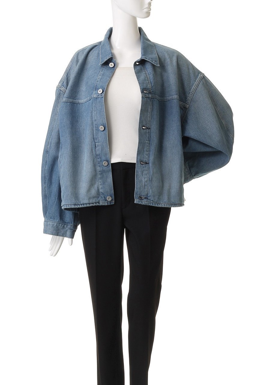 【スタニングルアー/STUNNING LURE】の【KURO iro】オーバースリーブクロスデニムジャケット 人気、トレンドファッション・服の通販 founy(ファニー) 　ファッション　Fashion　レディースファッション　Fashion for Women　アウター　Coat / Outerwear Collection　レディースジャケット・軽アウター　Jackets　デニムジャケット / カジュアルアウター　Denim Jackets　ジャケット　Jacket, Outerwear　other-7|ID: prp329100004592233 ipo3291000000035613501