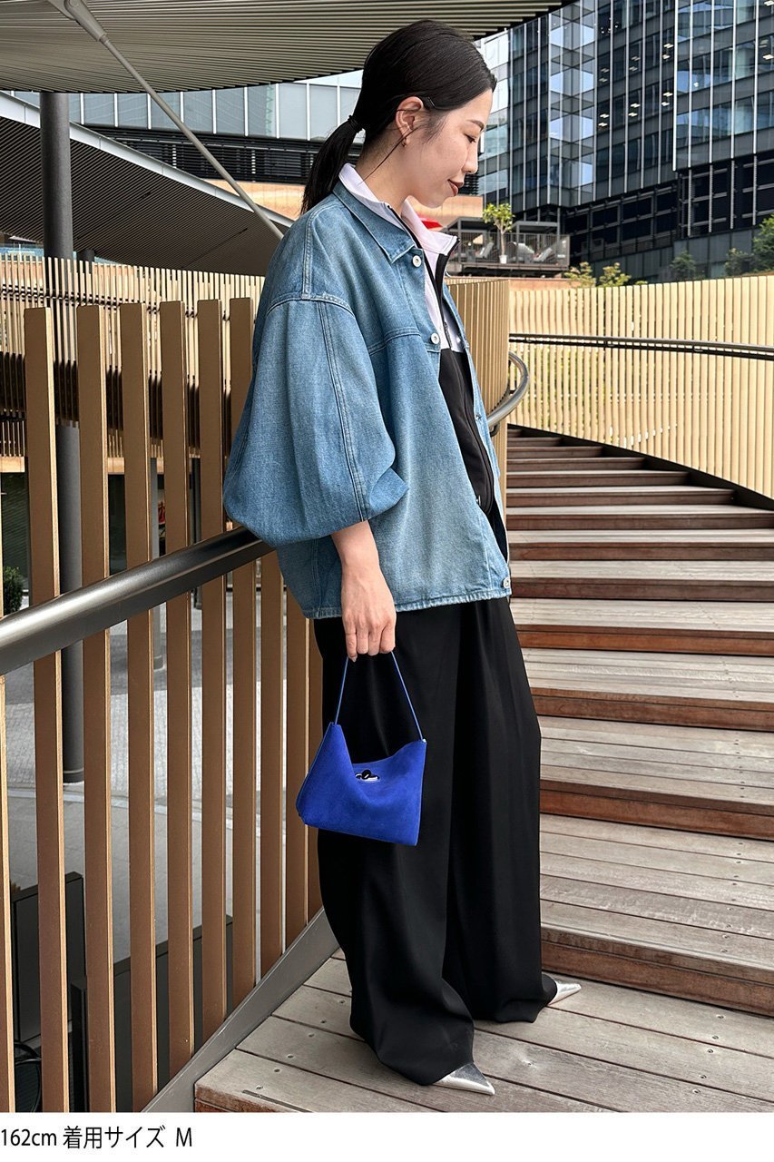 【スタニングルアー/STUNNING LURE】の【KURO iro】オーバースリーブクロスデニムジャケット 人気、トレンドファッション・服の通販 founy(ファニー) ファッション Fashion レディースファッション Fashion for Women アウター Coat / Outerwear Collection レディースジャケット・軽アウター Jackets デニムジャケット / カジュアルアウター Denim Jackets ジャケット Jacket, Outerwear other-8|ID: prp329100004592233 ipo3291000000036660734