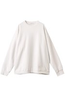 【エイトン/ATON】の【UNISEX】GARMENT DYED 裏毛オーバーサイズ スウェットシャツ 人気、トレンドファッション・服の通販 founy(ファニー) ファッション Fashion レディースファッション Fashion for Women トップス・カットソー Cut & Sew Tops シャツ・ブラウス・オフィスカジュアル Elegant Blouses & Button-Ups レディースパーカー・カジュアルフーディー Casual Hoodies & Sweatshirts ロングTシャツ・Tシャツ Longline T-Shirts & Tees スウェット・クルーネックトップス Sweatshirts & Crewnecks / Relaxed Fit Sweat Tops カットソー・ベーシックTシャツ Cut-and-Sewn Tops / Stretch Tees & Basics ユニセックス Unisex, Genderless スウェット / スエット Sweatshirt, Sweatwear トライアングル Triangle, Triangular Shape トレーナー Sweatshirt, Trainer ヴィンテージ Vintage Style |ID:prp329100004592235