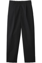 【エイトン/ATON / MEN】の【MEN】WOOL TORPICAL ルーズフィットパンツ ブラック|ID: prp329100004592238 ipo3291000000036117552