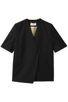 【アキラナカ/AKIRANAKA】のAmalia ハーフスリーブ ジャケット 人気、トレンドファッション・服の通販 founy(ファニー) ファッション Fashion レディースファッション Ladies' Fashion Online アウター Coat Outerwear ジャケット Jackets 2025年 2025 2025-2026秋冬・A/W Aw/Autumn/Winter/Fw/Fall/2025-2026 エレガント 上品 Elegant クール Cool ジャケット Jacket スリーブ Sleeve ハーフ Half A/W・秋冬 Aw・Autumn/Winter・Fw・Fall-Winter thumbnail ブラック|ID: prp329100004592243 ipo3291000000032601944