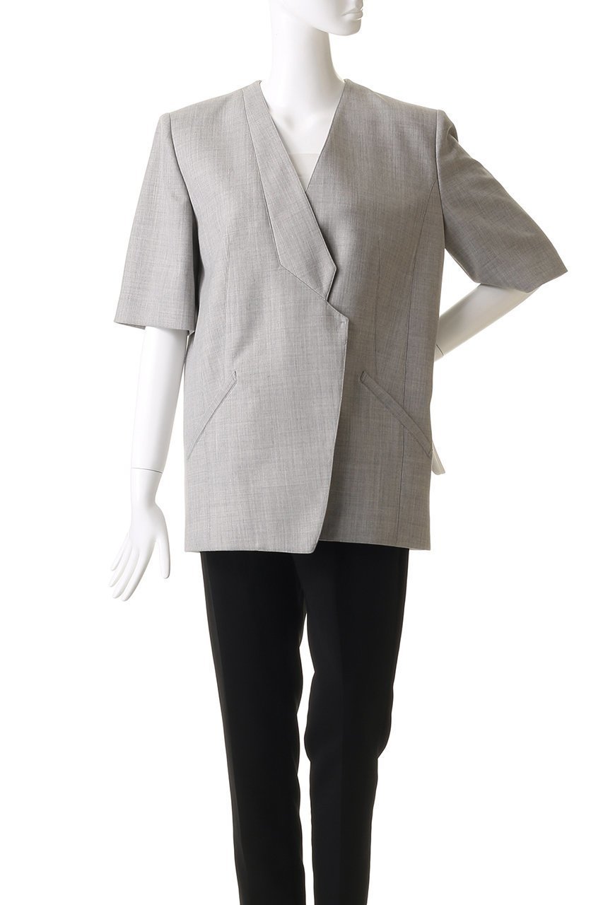 【アキラナカ/AKIRANAKA】のAmalia ハーフスリーブ ジャケット 人気、トレンドファッション・服の通販 founy(ファニー) 　ファッション　Fashion　レディースファッション　Ladies' Fashion Online　アウター　Coat Outerwear　ジャケット　Jackets　2025年　2025　2025-2026秋冬・A/W　Aw/Autumn/Winter/Fw/Fall/2025-2026　エレガント 上品　Elegant　クール　Cool　ジャケット　Jacket　スリーブ　Sleeve　ハーフ　Half　A/W・秋冬　Aw・Autumn/Winter・Fw・Fall-Winter　other-2|ID: prp329100004592243 ipo3291000000032601946