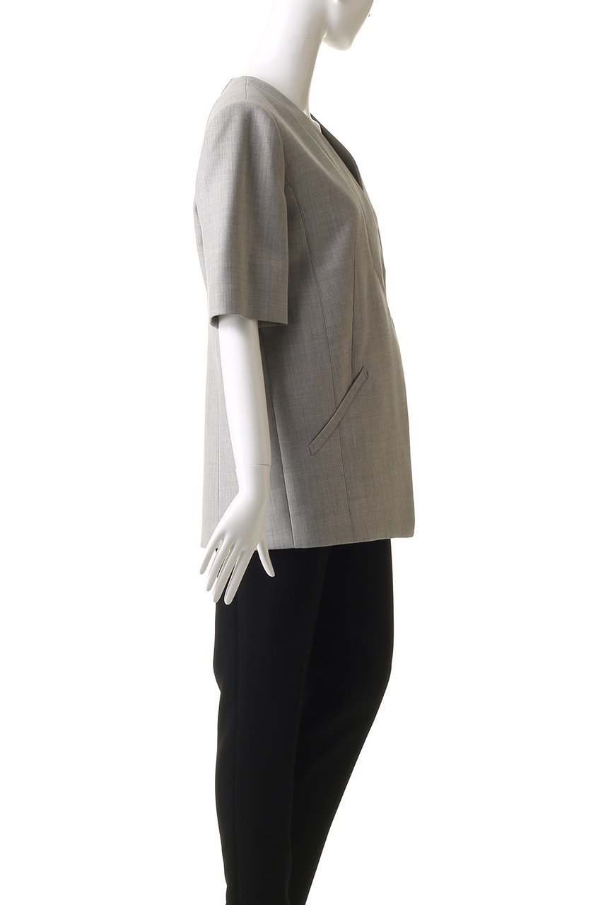【アキラナカ/AKIRANAKA】のAmalia ハーフスリーブ ジャケット 人気、トレンドファッション・服の通販 founy(ファニー) 　ファッション　Fashion　レディースファッション　Ladies' Fashion Online　アウター　Coat Outerwear　ジャケット　Jackets　2025年　2025　2025-2026秋冬・A/W　Aw/Autumn/Winter/Fw/Fall/2025-2026　エレガント 上品　Elegant　クール　Cool　ジャケット　Jacket　スリーブ　Sleeve　ハーフ　Half　A/W・秋冬　Aw・Autumn/Winter・Fw・Fall-Winter　other-3|ID: prp329100004592243 ipo3291000000032601947