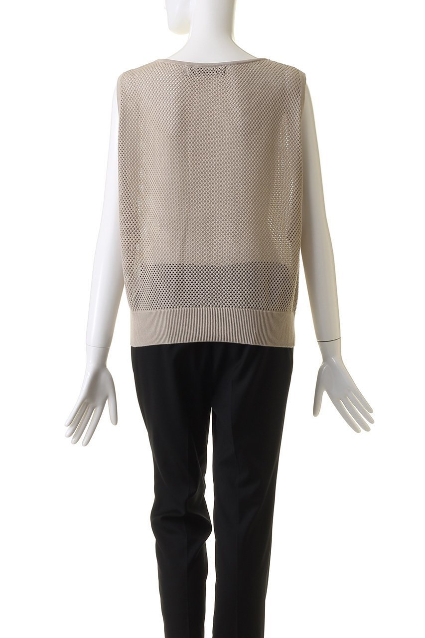 【ミズイロ インド/mizuiro ind】のmesh pattern vest ベスト 人気、トレンドファッション・服の通販 founy(ファニー) 　ファッション　Fashion　レディースファッション　Ladies' Fashion Online　トップス・カットソー　Tops/Tshirt　ニット　Knit Tops　ベスト/ジレ　Gilets/Vests　プルオーバー　Pullover　カットソー　Cut And Sew　シアー　Sheer　スリーブ　Sleeve　ベスト　Vest　メッシュ　Mesh　夏　Summer　春　Spring　S/S・春夏　Ss・Spring/Summer　other-4|ID: prp329100004592248 ipo3291000000032601990