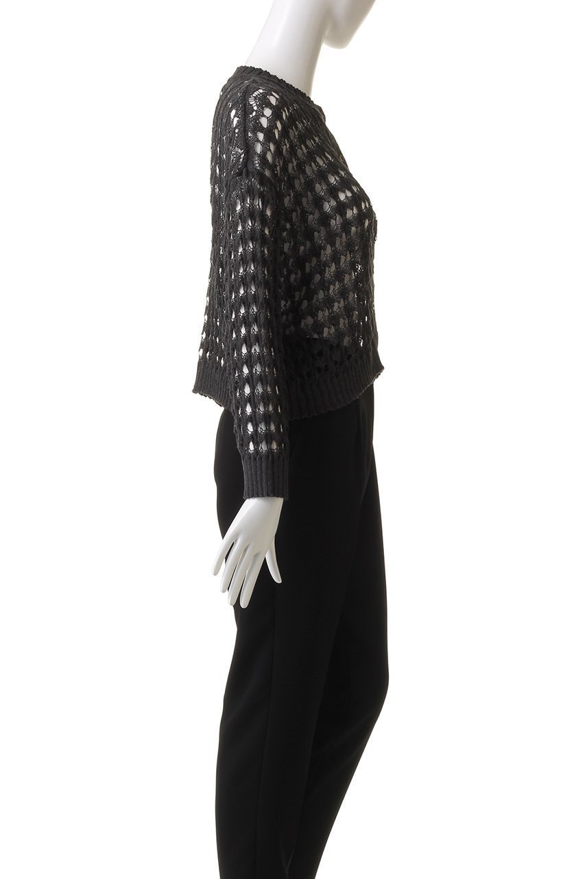 【ミズイロ インド/mizuiro ind】のpattern knitting c/neck short CD カーディガン 人気、トレンドファッション・服の通販 founy(ファニー) 　ファッション　Fashion　レディースファッション　Ladies' Fashion Online　トップス・カットソー　Tops/Tshirt　ニット　Knit Tops　カーディガン　Cardigans　カーディガン　Cardigan　コンパクト　Compact　サマー　Summer　ショート　Short　トレンド　Trend　other-3|ID: prp329100004592249 ipo3291000000032601997