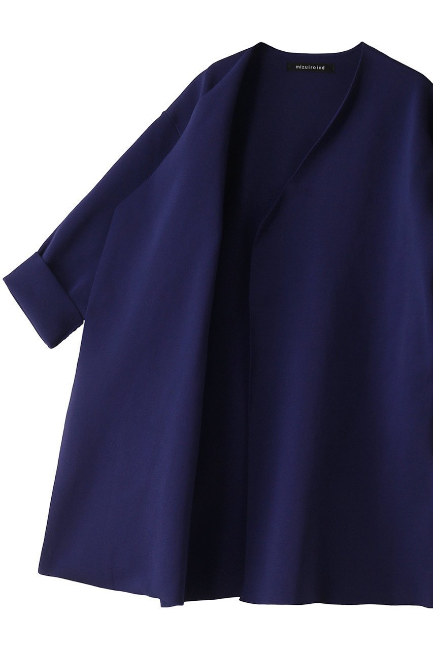 【ミズイロ インド/mizuiro ind】のv/neck knitted JK ジャケット 人気、トレンドファッション・服の通販 founy(ファニー) 　ファッション　Fashion　レディースファッション　Ladies' Fashion Online　アウター　Coat Outerwear　ジャケット　Jackets　ジャケット　Jacket　other-6|ID: prp329100004592250 ipo3291000000032602008