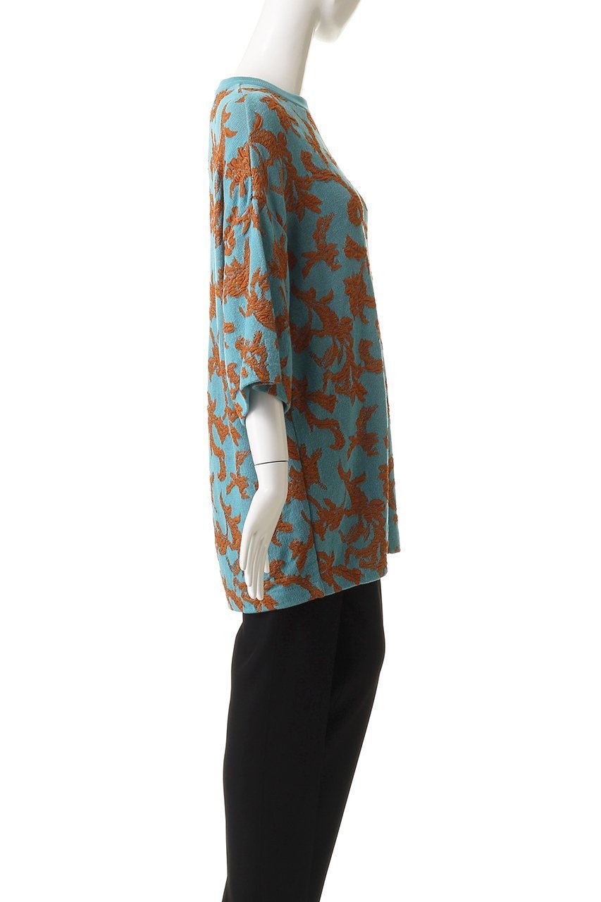 【メゾンスペシャル/MAISON SPECIAL】の【UNISEX】フラワーブリスタージャガードニット 人気、トレンドファッション・服の通販 founy(ファニー) 　ファッション　Fashion　レディースファッション　Ladies' Fashion Online　トップス・カットソー　Tops/Tshirt　ニット　Knit Tops　プルオーバー　Pullover　ユニセックス　Unisex　おすすめ　Recommend　ジャカード　Jacquard　トレンド　Trend　バランス　Balance　ボトム　Bottom　ワイド　Wide　エレガント 上品　Elegant　NEW・新作・新着・新入荷　New Arrivals　other-3|ID: prp329100004592253 ipo3291000000032602026