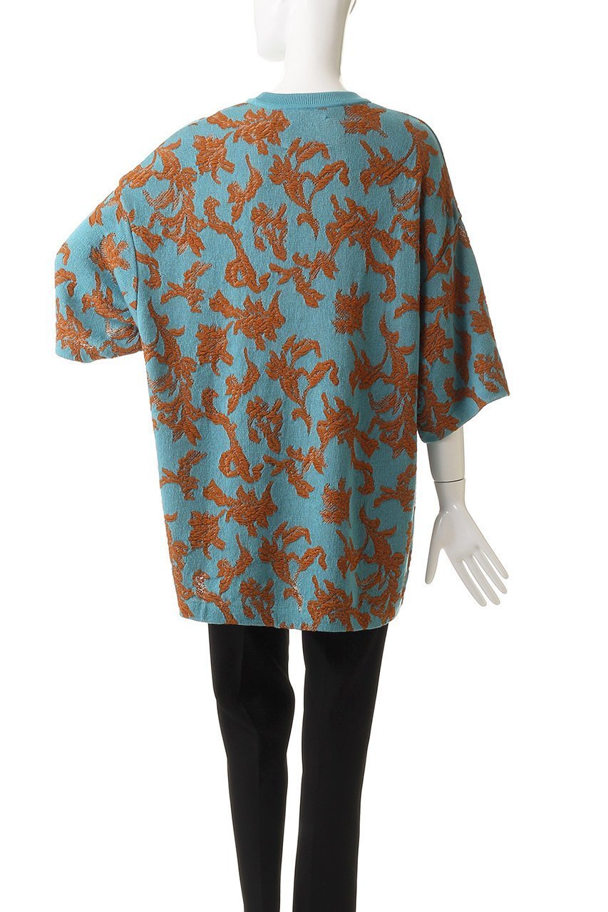 【メゾンスペシャル/MAISON SPECIAL】の【UNISEX】フラワーブリスタージャガードニット 人気、トレンドファッション・服の通販 founy(ファニー) 　ファッション　Fashion　レディースファッション　Ladies' Fashion Online　トップス・カットソー　Tops/Tshirt　ニット　Knit Tops　プルオーバー　Pullover　ユニセックス　Unisex　おすすめ　Recommend　ジャカード　Jacquard　トレンド　Trend　バランス　Balance　ボトム　Bottom　ワイド　Wide　エレガント 上品　Elegant　NEW・新作・新着・新入荷　New Arrivals　other-4|ID: prp329100004592253 ipo3291000000032602027
