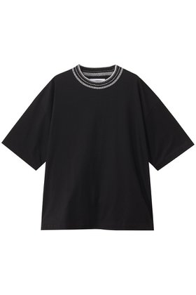 【メゾンスペシャル/MAISON SPECIAL】 【UNISEX】襟リブニット切替 Tシャツ人気、トレンドファッション・服の通販 founy(ファニー) ファッション Fashion レディースファッション Ladies' Fashion Online トップス・カットソー Tops/Tshirt ニット Knit Tops シャツ/ブラウス Shirts/Blouses ロング / Tシャツ T-Shirts カットソー Cut and Sewn ユニセックス Unisex ショート Short ジャカード Jacquard スリーブ Sleeve バランス Balance リブニット Rib Knit リラックス Relax エレガント 上品 Elegant 切替 Switching NEW・新作・新着・新入荷 New Arrivals 無地 Plain Color |ID:prp329100004592254