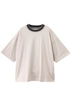 【メゾンスペシャル/MAISON SPECIAL】の【UNISEX】襟リブニット切替 Tシャツ G.BGE(グレーベージュ)|ID: prp329100004592254 ipo3291000000032602031