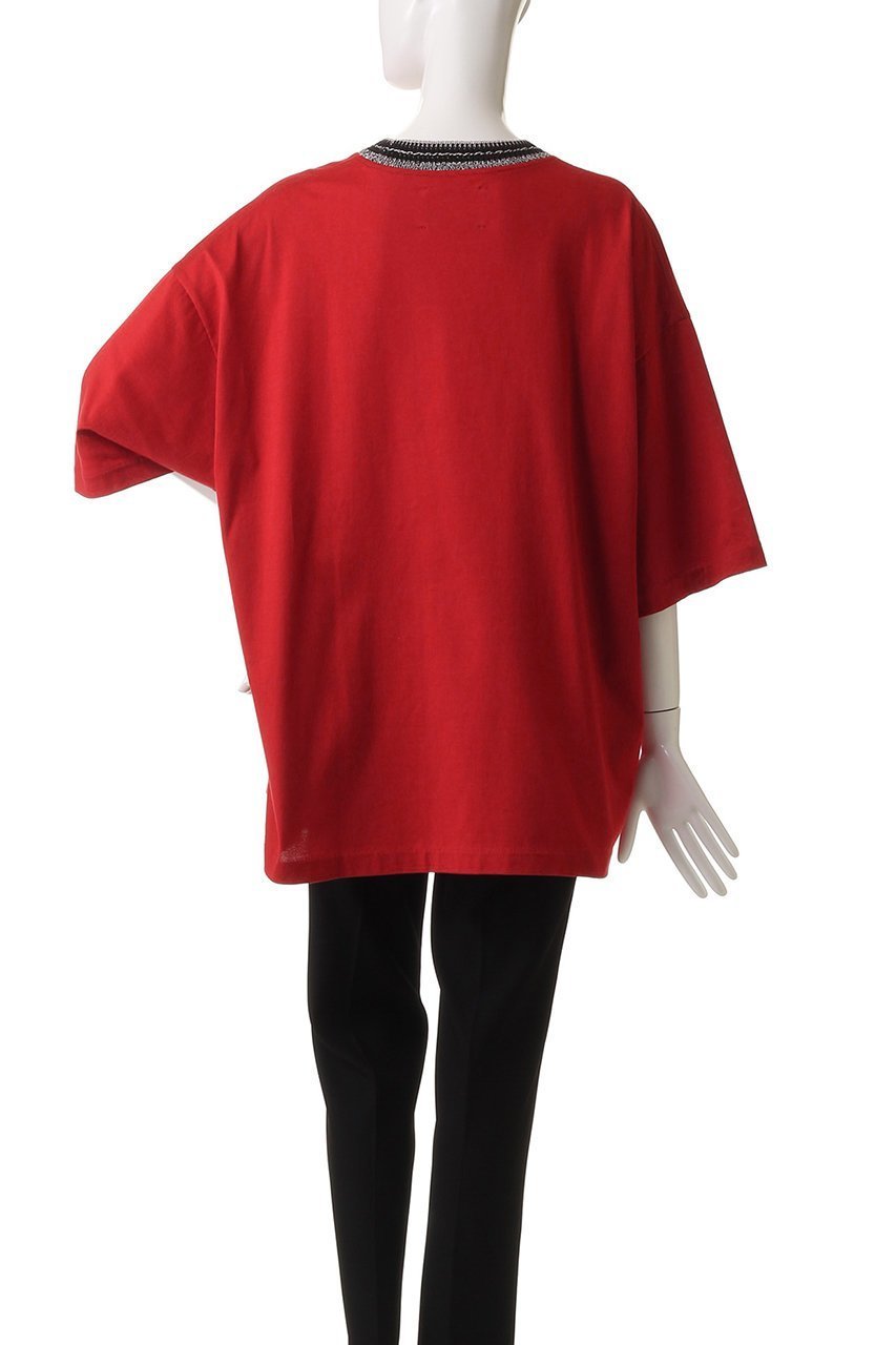 【メゾンスペシャル/MAISON SPECIAL】の【UNISEX】襟リブニット切替 Tシャツ 人気、トレンドファッション・服の通販 founy(ファニー) 　ファッション　Fashion　レディースファッション　Ladies' Fashion Online　トップス・カットソー　Tops/Tshirt　ニット　Knit Tops　シャツ/ブラウス　Shirts/Blouses　ロング / Tシャツ　T-Shirts　カットソー　Cut and Sewn　ユニセックス　Unisex　ショート　Short　ジャカード　Jacquard　スリーブ　Sleeve　バランス　Balance　リブニット　Rib Knit　リラックス　Relax　エレガント 上品　Elegant　切替　Switching　NEW・新作・新着・新入荷　New Arrivals　無地　Plain Color　other-4|ID: prp329100004592254 ipo3291000000032602036