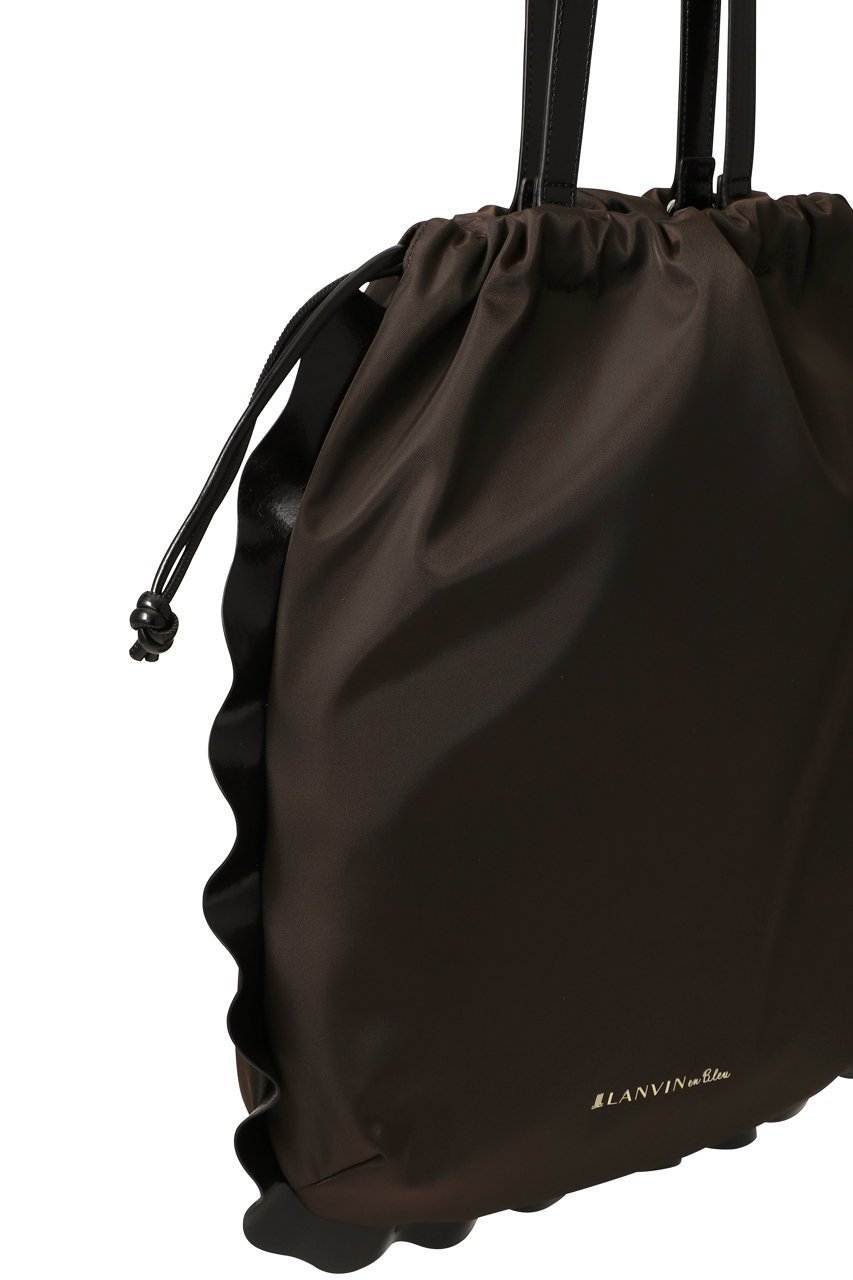 【ランバン オン ブルー/LANVIN en Bleu】のコンビフリルドロストトートバッグ 人気、トレンドファッション・服の通販 founy(ファニー) 　ファッション　Fashion　レディースファッション　Fashion for Women　バッグ　Bags　フリル　Frill, Ruffle　other-4|ID: prp329100004592256 ipo3291000000035691644