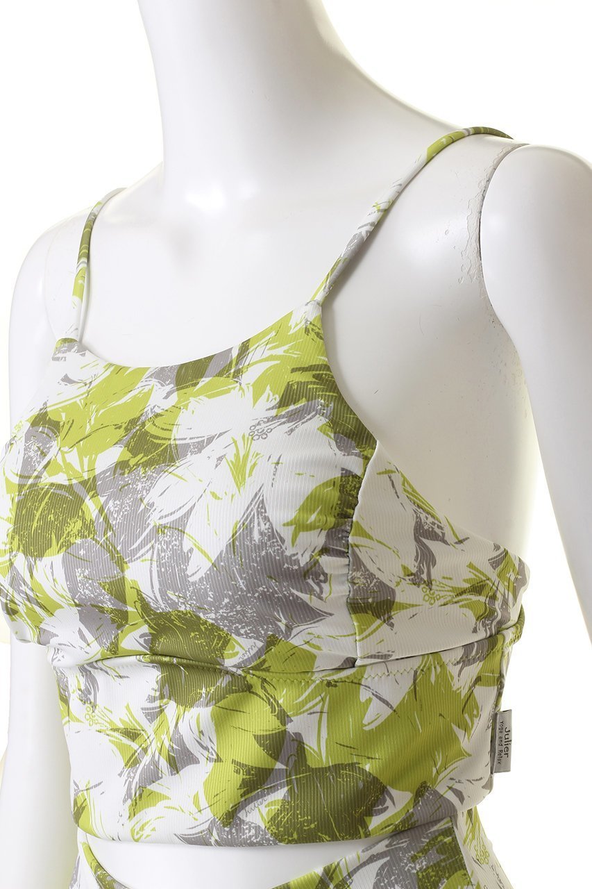 【ジュリエ/Julier】のribone flowerプリントショートトップ 人気、トレンドファッション・服の通販 founy(ファニー) 　ファッション　Fashion　レディースファッション　Ladies' Fashion Online　トップス・カットソー　Tops/Tshirt　スポーツウェア　Sportswear　スポーツ トップス　Sports Tops　アンダー　Under　ショート　Short　スポーツ　Sports　ビッグ　Big　ビーチ　Beach　フラワー　Flower　再入荷　Restock/Back In Stock/Re Arrival　other-5|ID: prp329100004592258 ipo3291000000032602064