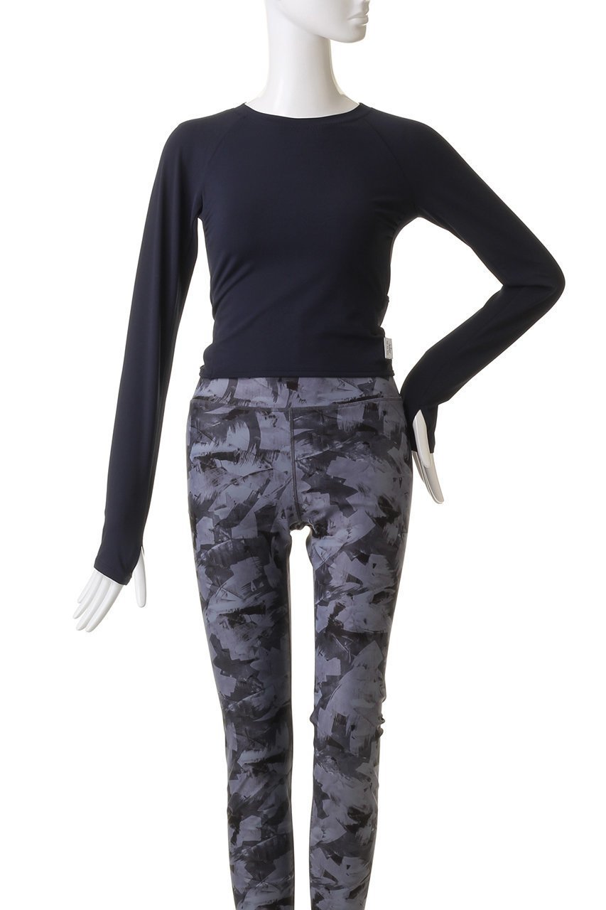 【ジュリエ/Julier】のエコシーベア天ロングスリーブプルオーバー 人気、トレンドファッション・服の通販 founy(ファニー) 　ファッション　Fashion　レディースファッション　Ladies' Fashion Online　トップス・カットソー　Tops/Tshirt　プルオーバー　Pullover　スポーツウェア　Sportswear　スポーツ トップス　Sports Tops　ショート　Short　スポーツ　Sports　スリーブ　Sleeve　パターン　Pattern　パフォーマンス　Performance　ロング　Long　再入荷　Restock/Back In Stock/Re Arrival　other-2|ID: prp329100004592260 ipo3291000000032602077