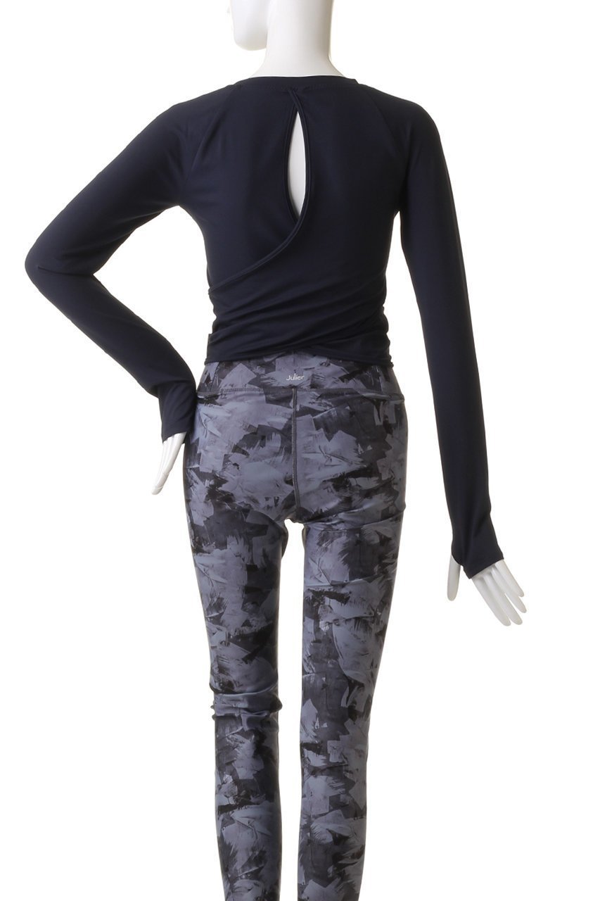 【ジュリエ/Julier】のエコシーベア天ロングスリーブプルオーバー 人気、トレンドファッション・服の通販 founy(ファニー) 　ファッション　Fashion　レディースファッション　Ladies' Fashion Online　トップス・カットソー　Tops/Tshirt　プルオーバー　Pullover　スポーツウェア　Sportswear　スポーツ トップス　Sports Tops　ショート　Short　スポーツ　Sports　スリーブ　Sleeve　パターン　Pattern　パフォーマンス　Performance　ロング　Long　再入荷　Restock/Back In Stock/Re Arrival　other-4|ID: prp329100004592260 ipo3291000000032602079