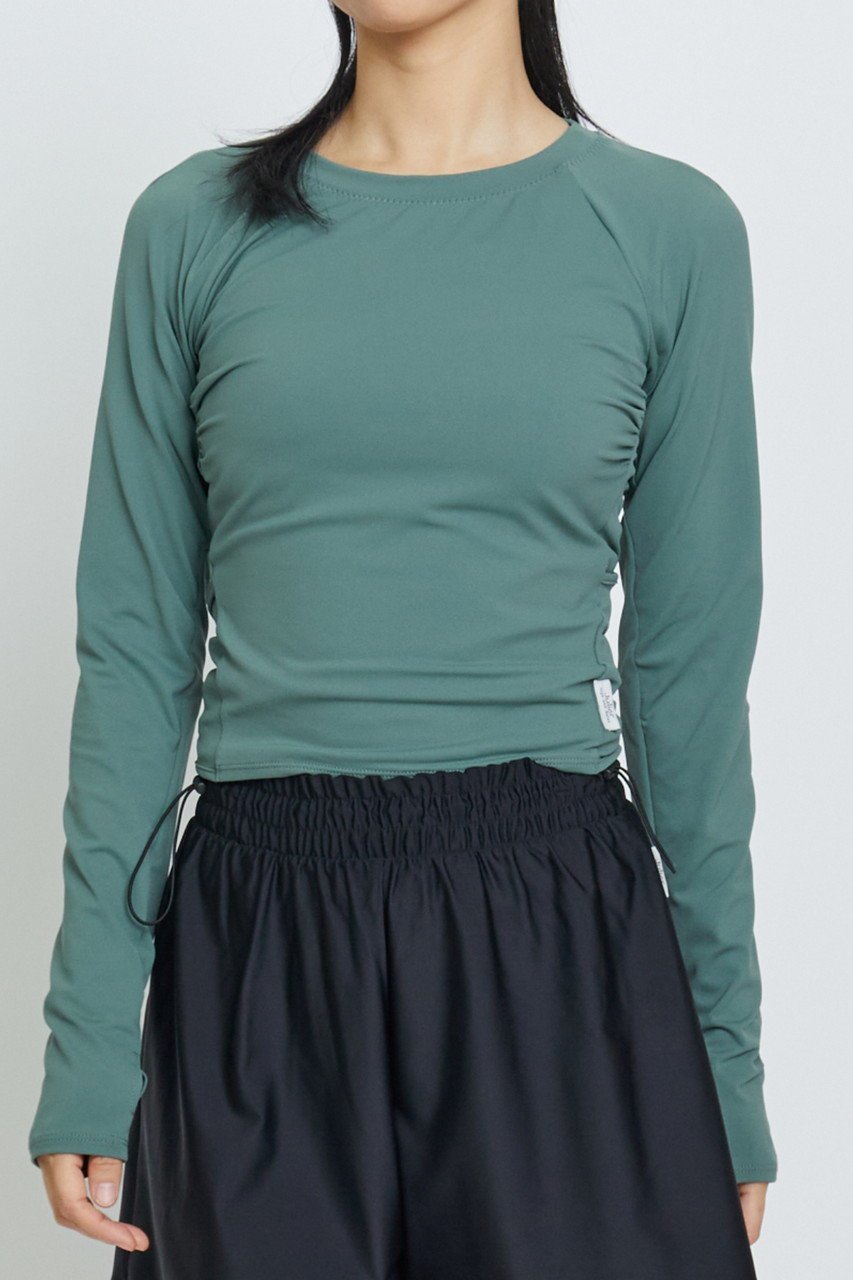【ジュリエ/Julier】のエコシーベア天ロングスリーブプルオーバー 人気、トレンドファッション・服の通販 founy(ファニー) 　ファッション　Fashion　レディースファッション　Ladies' Fashion Online　トップス・カットソー　Tops/Tshirt　プルオーバー　Pullover　スポーツウェア　Sportswear　スポーツ トップス　Sports Tops　ショート　Short　スポーツ　Sports　スリーブ　Sleeve　パターン　Pattern　パフォーマンス　Performance　ロング　Long　再入荷　Restock/Back In Stock/Re Arrival　other-7|ID: prp329100004592260 ipo3291000000032602082