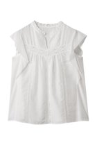 【アナイ/ANAYI】のコットンシルクレースコンビブラウス ホワイト|ID:prp329100004592273