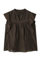 【アナイ/ANAYI】のコットンシルクレースコンビブラウス ブラウン|ID:prp329100004592273