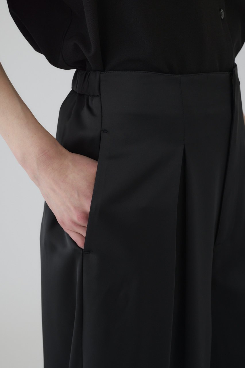 【リムアーク/RIM.ARK】のRound silhouette satin PT/パンツ 大人の最旬トレンドファッション＆コーディネート founy(ファウニー) 　ファッション　Fashion　レディースファッション　Fashion for Women　パンツ　Pants & Trousers　おすすめ　Recommended / Our Picks　オケージョン　Occasion Wear　サテン　Satin, Glossy Fabric　セットアップ　Set-Up, Coordinated Outfit　ラウンド　Round, Round Neck　ラグジュアリー　Luxury, Elegant　ワイド　Wide, Wide Fit　エレガント 上品　Elegant　other-6|ID: prp329100004592274 ipo3291000000036955981