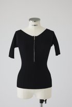 【リムアーク/RIM.ARK】の【7/2 10:00販売開始】Rib zipper knit tops/ニット 人気、トレンドファッション・服の通販 founy(ファニー) ファッション Fashion レディースファッション Ladies' Fashion Online トップス・カットソー Tops/Tshirt ニット Knit Tops プルオーバー Pullover アクセサリー Accessories ジップ Zip フィット Fit リブニット Rib Knit NEW・新作・新着・新入荷 New Arrivals thumbnail ブラック|ID: prp329100004592280 ipo3291000000032602208