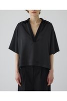 【リムアーク/RIM.ARK】の【7/2 10:00販売開始】Docking skipper pullover/プルオーバー 人気、トレンドファッション・服の通販 founy(ファニー) ファッション Fashion レディースファッション Ladies' Fashion Online トップス・カットソー Tops/Tshirt シャツ/ブラウス Shirts/Blouses プルオーバー Pullover サテン Satin ショート Short スキッパー Skipper スリーブ Sleeve セットアップ Set Up ドッキング Docking モダン Modern ラグジュアリー Luxury エレガント 上品 Elegant NEW・新作・新着・新入荷 New Arrivals |ID:prp329100004592281