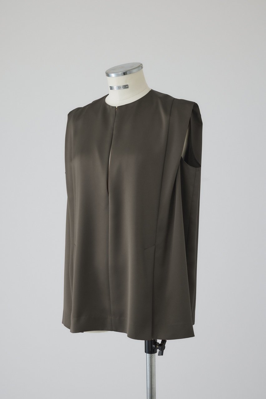 【リムアーク/RIM.ARK】の【7/2 10:00販売開始】Satin chic vest/ベスト 人気、トレンドファッション・服の通販 founy(ファニー) 　ファッション　Fashion　レディースファッション　Ladies' Fashion Online　トップス・カットソー　Tops/Tshirt　ニット　Knit Tops　ベスト/ジレ　Gilets/Vests　プルオーバー　Pullover　おすすめ　Recommend　オケージョン　Occasion　サテン　Satin　セットアップ　Set Up　フロント　Front　ベスト　Vest　ラグジュアリー　Luxury　NEW・新作・新着・新入荷　New Arrivals　other-2|ID: prp329100004592282 ipo3291000000032602231