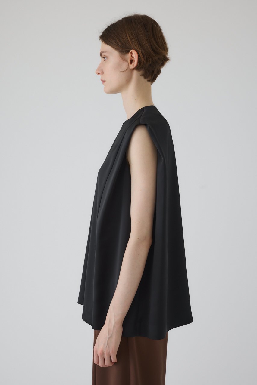 【リムアーク/RIM.ARK】のSatin chic vest/ベスト 人気、トレンドファッション・服の通販 founy(ファニー) 　ファッション　Fashion　レディースファッション　Fashion for Women　トップス・カットソー　Cut & Sew Tops　ニット　Knit Tops & Sweaters　ベスト&ジレ / 重ね着スタイル　Vests & Gilets　カジュアルプルオーバー・ニットトップス　Pullovers & Knit Tops / Casual Pullovers　おすすめ　Recommended / Our Picks　オケージョン　Occasion Wear　サテン　Satin, Glossy Fabric　セットアップ　Set-Up, Coordinated Outfit　フロント　Front, Front Design　ベスト　Vest, Waistcoat　ラグジュアリー　Luxury, Elegant　other-3|ID: prp329100004592282 ipo3291000000033035922