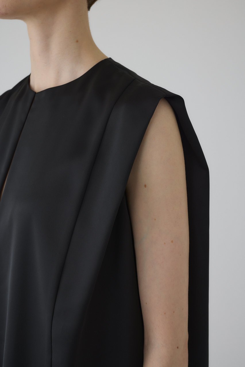 【リムアーク/RIM.ARK】のSatin chic vest/ベスト 人気、トレンドファッション・服の通販 founy(ファニー) 　ファッション　Fashion　レディースファッション　Fashion for Women　トップス・カットソー　Cut & Sew Tops　ニット　Knit Tops & Sweaters　ベスト&ジレ / 重ね着スタイル　Vests & Gilets　カジュアルプルオーバー・ニットトップス　Pullovers & Knit Tops / Casual Pullovers　おすすめ　Recommended / Our Picks　オケージョン　Occasion Wear　サテン　Satin, Glossy Fabric　セットアップ　Set-Up, Coordinated Outfit　フロント　Front, Front Design　ベスト　Vest, Waistcoat　ラグジュアリー　Luxury, Elegant　other-8|ID: prp329100004592282 ipo3291000000033035928