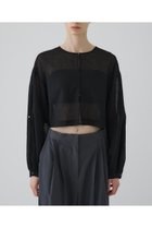 【リムアーク/RIM.ARK】の【7/2 10:00販売開始】Open sleeve sheer SH/シャツ 人気、トレンドファッション・服の通販 founy(ファニー) ファッション Fashion レディースファッション Ladies' Fashion Online トップス・カットソー Tops/Tshirt シャツ/ブラウス Shirts/Blouses シンプル Simple スリット Slit スリーブ Sleeve バランス Balance ロング Long エレガント 上品 Elegant 夏 Summer NEW・新作・新着・新入荷 New Arrivals thumbnail ブラック|ID: prp329100004592283 ipo3291000000032602240