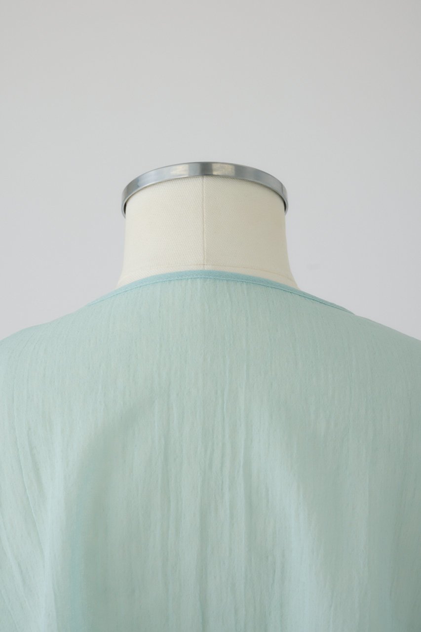 【リムアーク/RIM.ARK】の【7/2 10:00販売開始】Open sleeve sheer SH/シャツ 人気、トレンドファッション・服の通販 founy(ファニー) 　ファッション　Fashion　レディースファッション　Ladies' Fashion Online　トップス・カットソー　Tops/Tshirt　シャツ/ブラウス　Shirts/Blouses　シンプル　Simple　スリット　Slit　スリーブ　Sleeve　バランス　Balance　ロング　Long　エレガント 上品　Elegant　夏　Summer　NEW・新作・新着・新入荷　New Arrivals　other-8|ID: prp329100004592283 ipo3291000000032602248