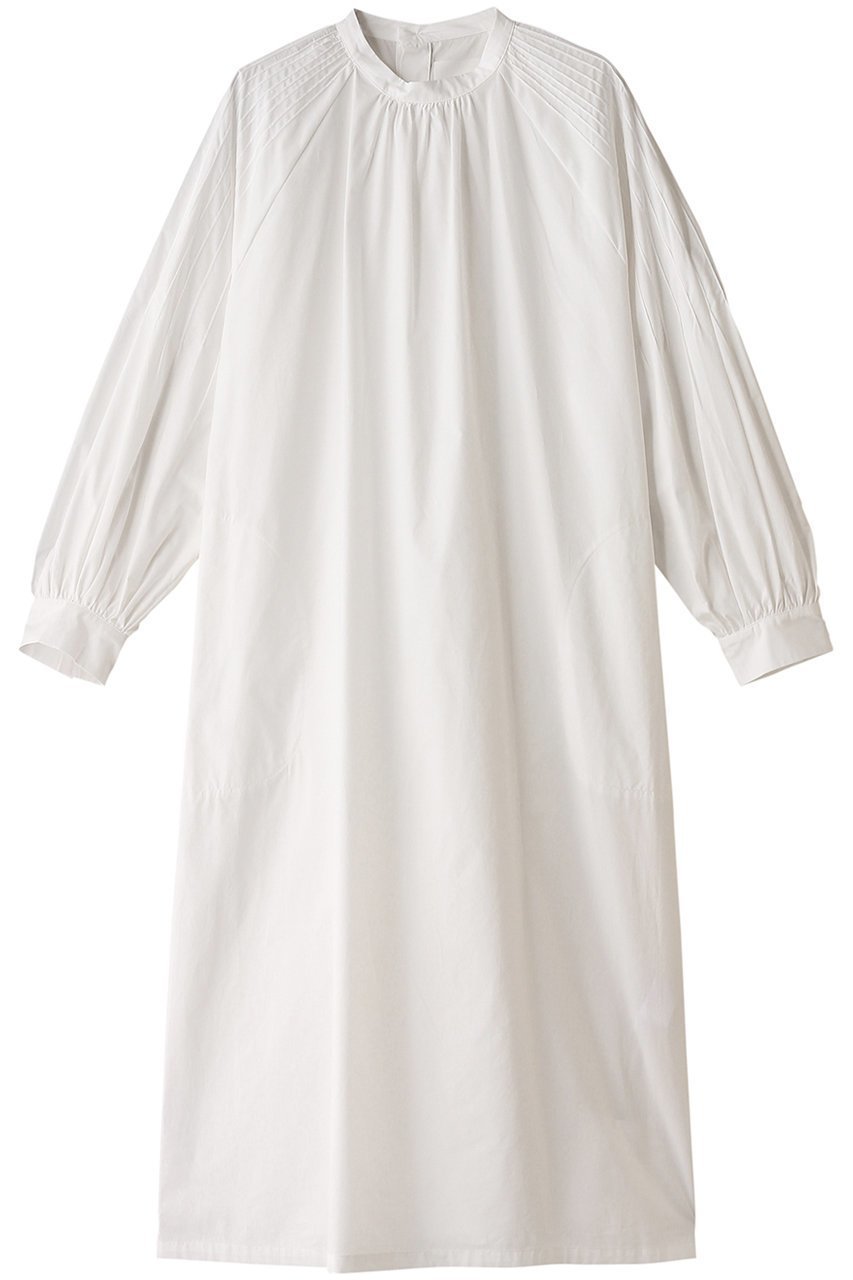 【ミディウミソリッド/MIDIUMISOLID】のpin tuck volume slv OP ワンピース 人気、トレンドファッション・服の通販 founy(ファニー) 　ファッション　Fashion　レディースファッション　Ladies' Fashion Online　ワンピース　Dress　チュニック　Tunic　おすすめ　Recommend　スリーブ　Sleeve　チュニック　Tunic　フェミニン　Feminine　ロング　Long　夏　Summer　春　Spring　S/S・春夏　Ss・Spring/Summer　 other-1|ID: prp329100004592284 ipo3291000000032602249