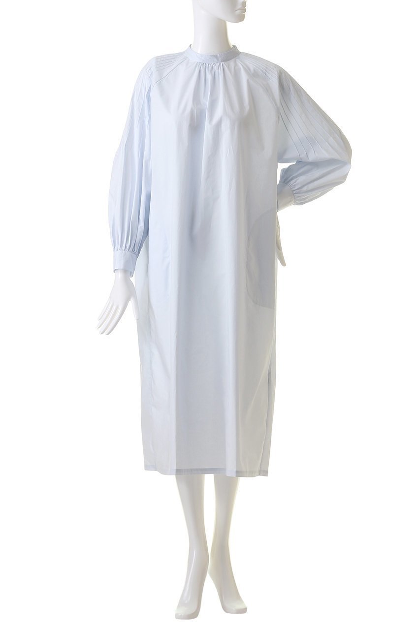 【ミディウミソリッド/MIDIUMISOLID】のpin tuck volume slv OP ワンピース 人気、トレンドファッション・服の通販 founy(ファニー) 　ファッション　Fashion　レディースファッション　Ladies' Fashion Online　ワンピース　Dress　チュニック　Tunic　おすすめ　Recommend　スリーブ　Sleeve　チュニック　Tunic　フェミニン　Feminine　ロング　Long　夏　Summer　春　Spring　S/S・春夏　Ss・Spring/Summer　other-2|ID: prp329100004592284 ipo3291000000032602253
