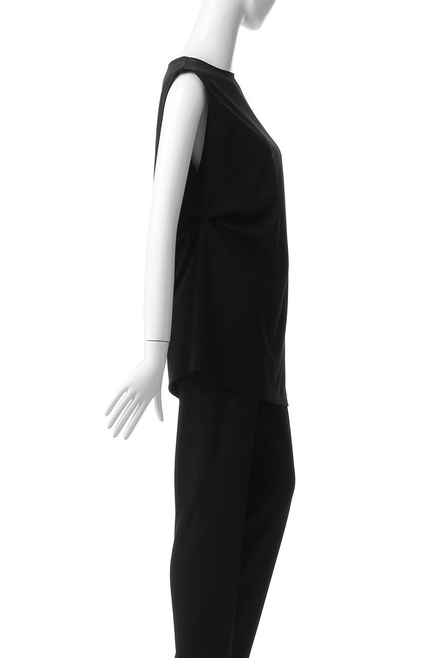 【ドメル/DOMELLE】のノースリーブ ジャージトップ 人気、トレンドファッション・服の通販 founy(ファニー) 　ファッション　Fashion　レディースファッション　Fashion for Women　トップス・カットソー　Cut & Sew Tops　キャミソール&ノースリーブ　Camisoles & Sleeveless Tops　シャツ・ブラウス・オフィスカジュアル　Elegant Blouses & Button-Ups　2025年　2025　2025-2026秋冬・A/W　Autumn/Winter 2025–26 AW25–26　なめらか　Smooth, Silky Texture　アシンメトリー　Asymmetrical Style　インナー　Innerwear　カーディガン　Cardigan, Knitwear　ジャケット　Jacket, Outerwear　ノースリーブ　Sleeveless, No-Sleeve　エレガント 上品　Elegant　A/W・秋冬　Autumn/Winter　other-3|ID: prp329100004592285 ipo3291000000032602261