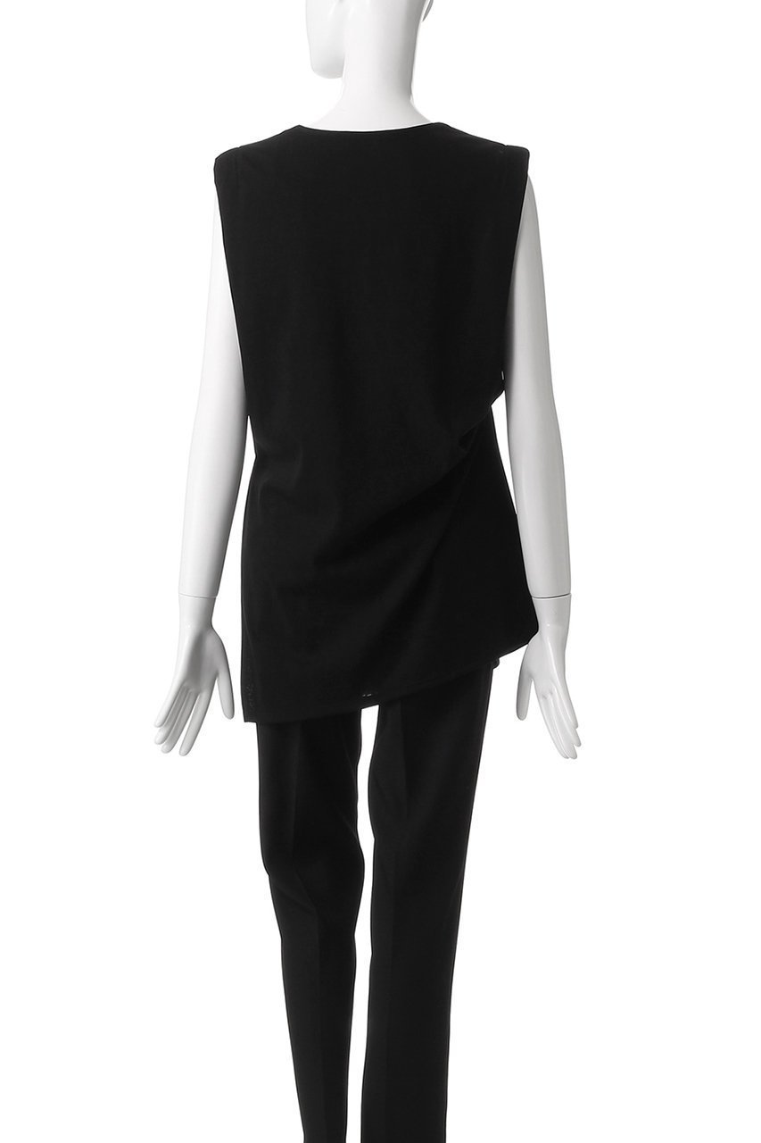 【ドメル/DOMELLE】のノースリーブ ジャージトップ 人気、トレンドファッション・服の通販 founy(ファニー) ファッション Fashion レディースファッション Fashion for Women トップス・カットソー Cut & Sew Tops キャミソール&ノースリーブ Camisoles & Sleeveless Tops シャツ・ブラウス・オフィスカジュアル Elegant Blouses & Button-Ups なめらか Smooth, Silky Texture アシンメトリー Asymmetrical Style インナー Innerwear カーディガン Cardigan, Knitwear ジャケット Jacket, Outerwear ノースリーブ Sleeveless, No-Sleeve エレガント 上品 Elegant other-4|ID: prp329100004592285 ipo3291000000036239131