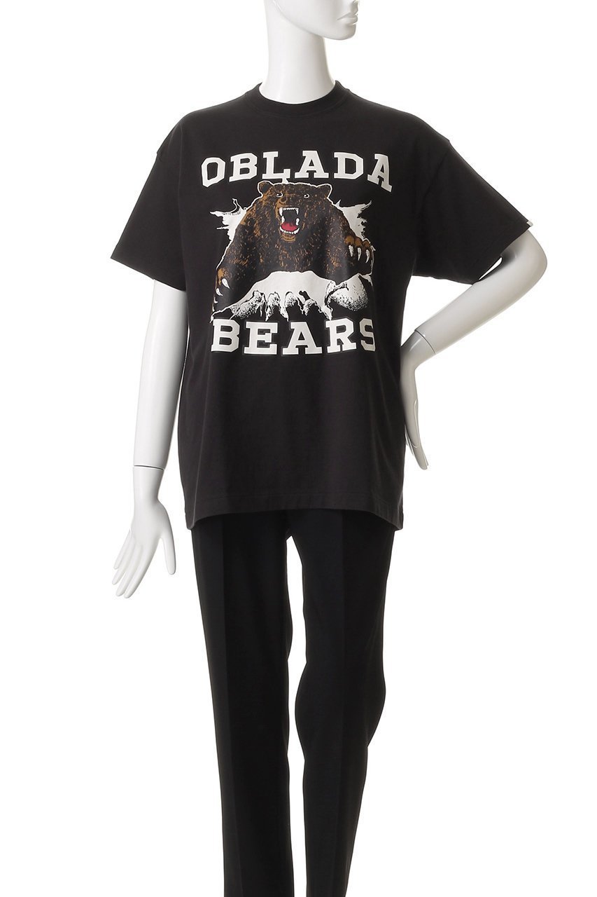 【オブラダ/Oblada】のBEARS Tシャツ 人気、トレンドファッション・服の通販 founy(ファニー) 　ファッション　Fashion　レディースファッション　Ladies' Fashion Online　トップス・カットソー　Tops/Tshirt　シャツ/ブラウス　Shirts/Blouses　ロング / Tシャツ　T-Shirts　カットソー　Cut and Sewn　2025年　2025　2025-2026秋冬・A/W　Aw/Autumn/Winter/Fw/Fall/2025-2026　おすすめ　Recommend　グラフィック　Graphic　ショート　Short　スラックス　Slacks　スリーブ　Sleeve　デニム　Denim　フロント　Front　プリント　Print　リラックス　Relax　ワイド　Wide　定番　Standard　無地　Plain Color　A/W・秋冬　Aw・Autumn/Winter・Fw・Fall-Winter　other-2|ID: prp329100004592286 ipo3291000000032602267