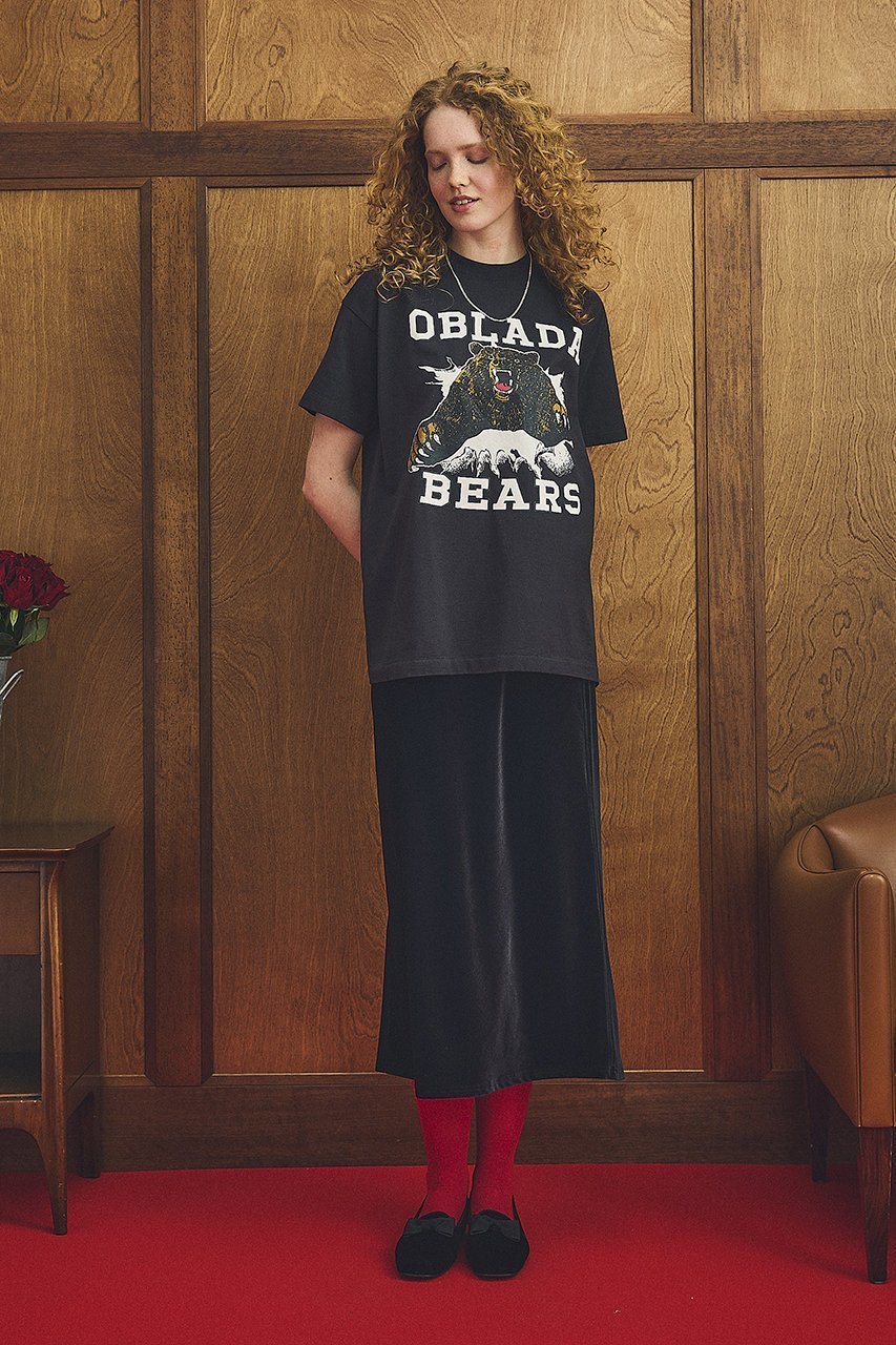 【オブラダ/Oblada】のBEARS Tシャツ 人気、トレンドファッション・服の通販 founy(ファニー) 　ファッション　Fashion　レディースファッション　Fashion for Women　トップス・カットソー　Cut & Sew Tops　シャツ・ブラウス・オフィスカジュアル　Elegant Blouses & Button-Ups　ロングTシャツ・Tシャツ　Longline T-Shirts & Tees　カットソー・ベーシックTシャツ　Cut-and-Sewn Tops / Stretch Tees & Basics　2025年　2025　2025-2026秋冬・A/W　Autumn/Winter 2025–26 AW25–26　おすすめ　Recommended / Our Picks　グラフィック　Graphic, Graphic Design　ショート　Short, Short Length　スラックス　Slacks, Dress Pants　スリーブ　Sleeve, Long Sleeve / Short Sleeve　デニム　Denim, Jeans Material　フロント　Front, Front Design　プリント　Print, Printed Pattern　リラックス　Relax, Relaxed Fit　ワイド　Wide, Wide Fit　定番　Standard, Basic Item　無地　Plain, Solid Color　A/W・秋冬　Autumn/Winter　other-6|ID: prp329100004592286 ipo3291000000033342811