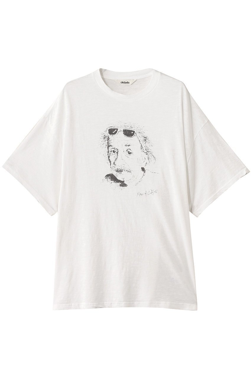 【オブラダ/Oblada】のUNCLE Tシャツ 人気、トレンドファッション・服の通販 founy(ファニー) 　ファッション　Fashion　レディースファッション　Fashion for Women　トップス・カットソー　Cut & Sew Tops　シャツ・ブラウス・オフィスカジュアル　Elegant Blouses & Button-Ups　ロングTシャツ・Tシャツ　Longline T-Shirts & Tees　カットソー・ベーシックTシャツ　Cut-and-Sewn Tops / Stretch Tees & Basics　2025年　2025　2025-2026秋冬・A/W　Autumn/Winter 2025–26 AW25–26　イラスト　Illustration　インナー　Innerwear　ショート　Short, Short Length　ジャケット　Jacket, Outerwear　スリーブ　Sleeve, Long Sleeve / Short Sleeve　プリント　Print, Printed Pattern　A/W・秋冬　Autumn/Winter　 other-1|ID: prp329100004592287 ipo3291000000032602271