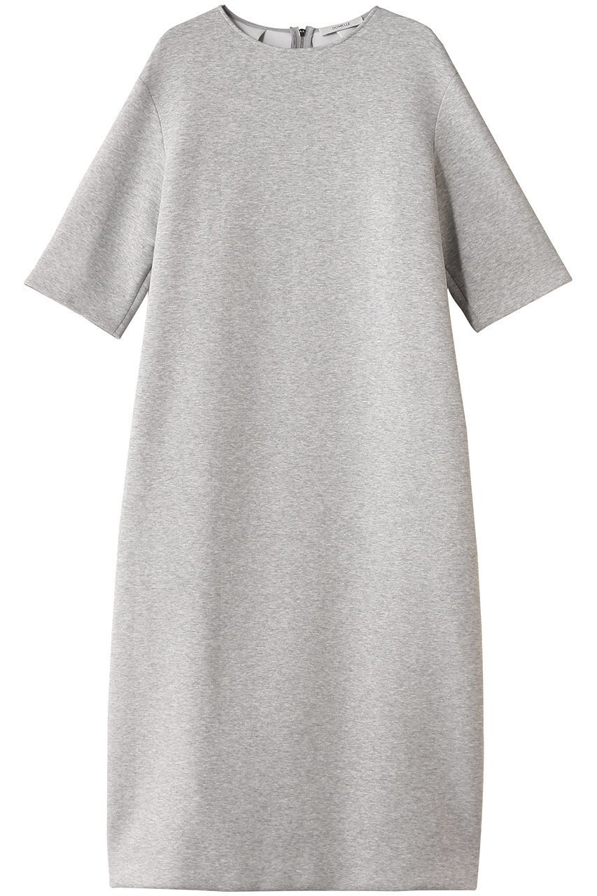 【ドメル/DOMELLE】のジャージー ドレス インテリア・キッズ・メンズ・レディースファッション・服の通販 founy(ファニー) 　ファッション　Fashion　レディースファッション　Fashion for Women　ワンピース　Dresses　フォーマル・パーティードレス・結婚式用ドレス　Elegant & Casual Dresses　チュニック　Tunic Tops & Dresses　2025年　2025　2025-2026秋冬・A/W　Autumn/Winter 2025–26 AW25–26　なめらか　Smooth, Silky Texture　シンプル　Simple, Minimal　チュニック　Tunic, Long Top　ドレス　Dress, One-Piece　リラックス　Relax, Relaxed Fit　ロング　Long, Long-Length　A/W・秋冬　Autumn/Winter　ライトグレー|ID: prp329100004592305 ipo3291000000032602390