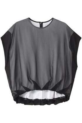 【ドメル/DOMELLE】 ダブル レイヤード トップ人気、トレンドファッション・服の通販 founy(ファニー) ファッション Fashion レディースファッション Fashion for Women トップス・カットソー Cut & Sew Tops シャツ・ブラウス・オフィスカジュアル Elegant Blouses & Button-Ups シアー Sheer, See-Through ショート Short, Short Length スリーブ Sleeve, Long Sleeve / Short Sleeve ダブル Double, Double-Breasted デニム Denim, Jeans Material |ID:prp329100004592308