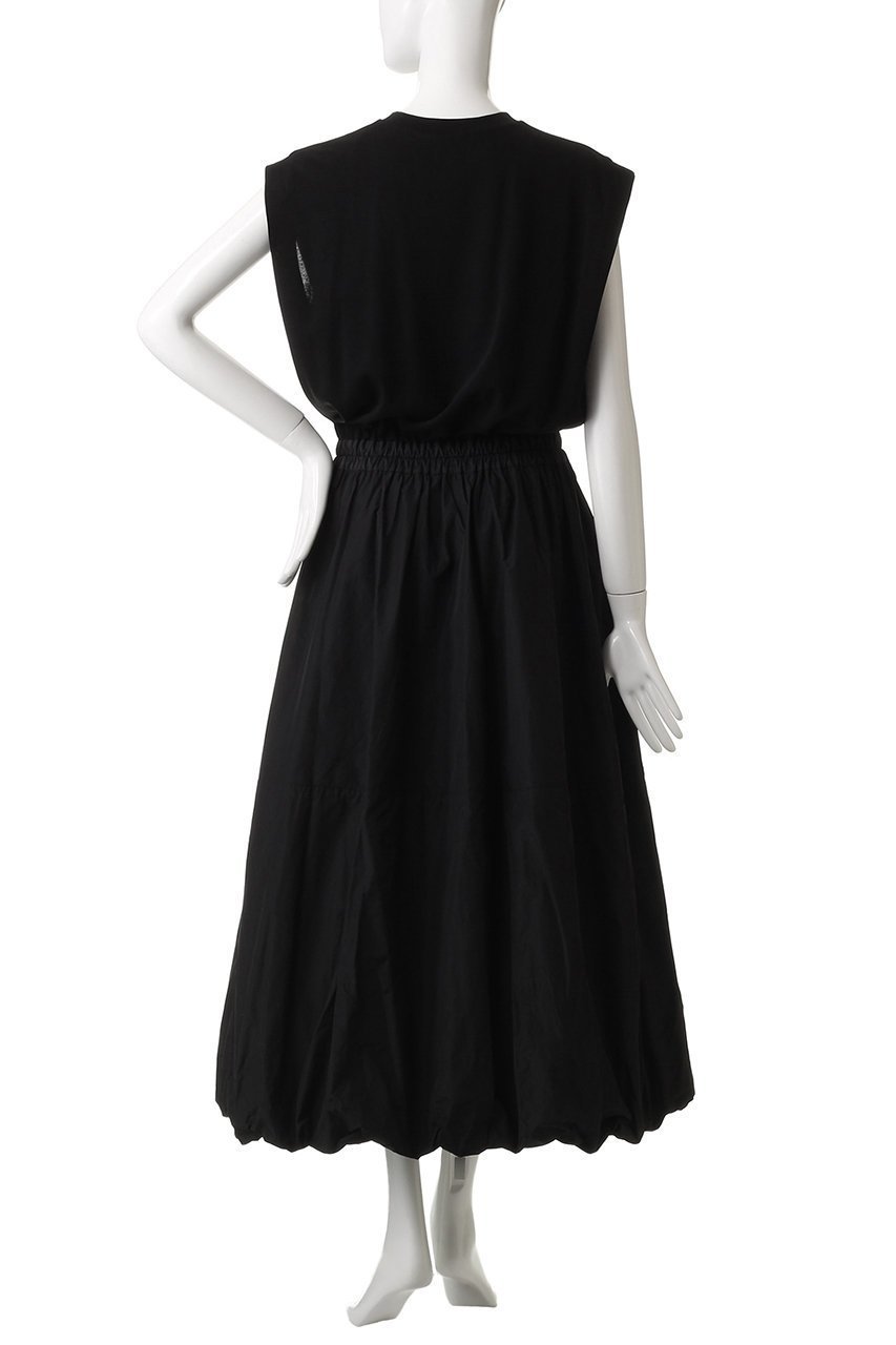 【ドメル/DOMELLE】のMIXED ファブリックドレス 人気、トレンドファッション・服の通販 founy(ファニー) 　ファッション　Fashion　レディースファッション　Fashion for Women　ワンピース　Dresses　フォーマル・パーティードレス・結婚式用ドレス　Elegant & Casual Dresses　チュニック　Tunic Tops & Dresses　エレガント 上品　Elegant　チュニック　Tunic, Long Top　ドレス　Dress, One-Piece　フェミニン　Feminine, Girly　ロング　Long, Long-Length　other-4|ID: prp329100004592309 ipo3291000000035613652