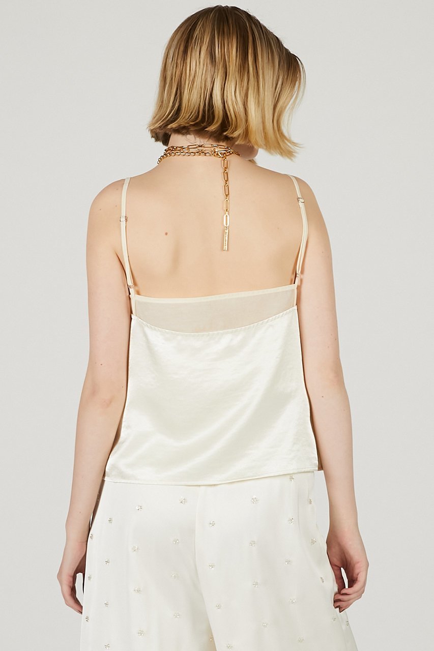 【プランク プロジェクト/PRANK PROJECT】のフラワービジューサテンビスチェ / Flower Bejeweled Satin Bustier 人気、トレンドファッション・服の通販 founy(ファニー) 　ファッション　Fashion　レディースファッション　Fashion for Women　トップス・カットソー　Cut & Sew Tops　キャミソール&ノースリーブ　Camisoles & Sleeveless Tops　シャツ・ブラウス・オフィスカジュアル　Elegant Blouses & Button-Ups　ビスチェ　Bustiers & Corset Tops / Layered Bustier Style　キャミソール　Camisole, Spaghetti Strap Top　サテン　Satin, Glossy Fabric　シアー　Sheer, See-Through　シンプル　Simple, Minimal　セットアップ　Set-Up, Coordinated Outfit　ノースリーブ　Sleeveless, No-Sleeve　パーティ　Party, Party Style　フラワー　Flower, Floral　モチーフ　Motif, Design Theme　リゾート　Resort, Vacation Style　ワッシャー　Washer, Crinkled Finish　無地　Plain, Solid Color　other-7|ID: prp329100004592317 ipo3291000000036392577