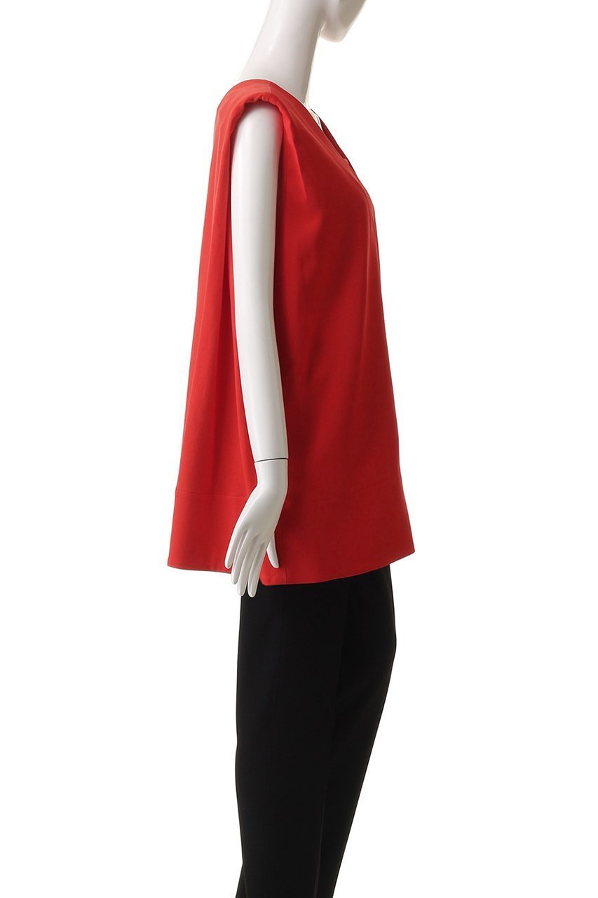 【プランク プロジェクト/PRANK PROJECT】のボクシーVネックトップ / Boxy V Neck Top 人気、トレンドファッション・服の通販 founy(ファニー) ファッション Fashion レディースファッション Fashion for Women トップス・カットソー Cut & Sew Tops キャミソール&ノースリーブ Camisoles & Sleeveless Tops シャツ・ブラウス・オフィスカジュアル Elegant Blouses & Button-Ups Vネックトップス V-Neck Tops / V-Cut Neckline Shirts ウォッシャブル Machine Washable カットソー Cut and Sewn Top ダブル Double, Double-Breasted ツイル Twist, Twisted Detail ノースリーブ Sleeveless, No-Sleeve 夏 Summer other-3|ID: prp329100004592318 ipo3291000000034422087