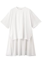 【ミディウミソリッド/MIDIUMISOLID】のwoven combination T Tシャツ 人気、トレンドファッション・服の通販 founy(ファニー) ファッション Fashion レディースファッション Ladies' Fashion Online トップス・カットソー Tops/Tshirt シャツ/ブラウス Shirts/Blouses ロング / Tシャツ T-Shirts カットソー Cut and Sewn カットソー Cut And Sew ショート Short シンプル Simple スリーブ Sleeve バランス Balance NEW・新作・新着・新入荷 New Arrivals thumbnail off white|ID: prp329100004592323 ipo3291000000032602540