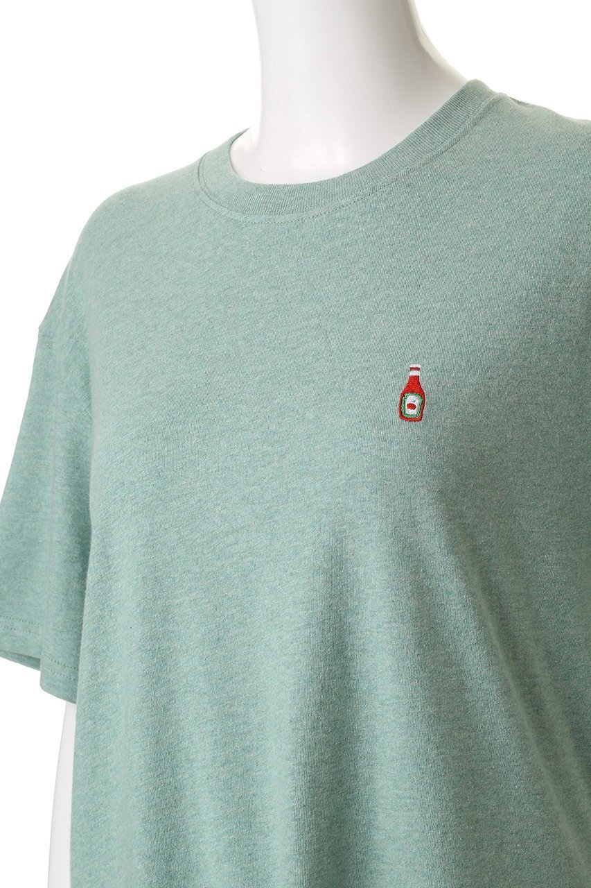 【サードマガジン/THIRD MAGAZINE】の【REVOLUTION】KETCHUP Tシャツ 人気、トレンドファッション・服の通販 founy(ファニー) 　ファッション　Fashion　レディースファッション　Ladies' Fashion Online　トップス・カットソー　Tops/Tshirt　シャツ/ブラウス　Shirts/Blouses　ロング / Tシャツ　T-Shirts　カットソー　Cut and Sewn　おすすめ　Recommend　ショート　Short　スリーブ　Sleeve　デニム　Denim　ボトム　Bottom　モチーフ　Motif　ワンポイント　One Point　NEW・新作・新着・新入荷　New Arrivals　無地　Plain Color　other-5|ID: prp329100004592326 ipo3291000000032602567