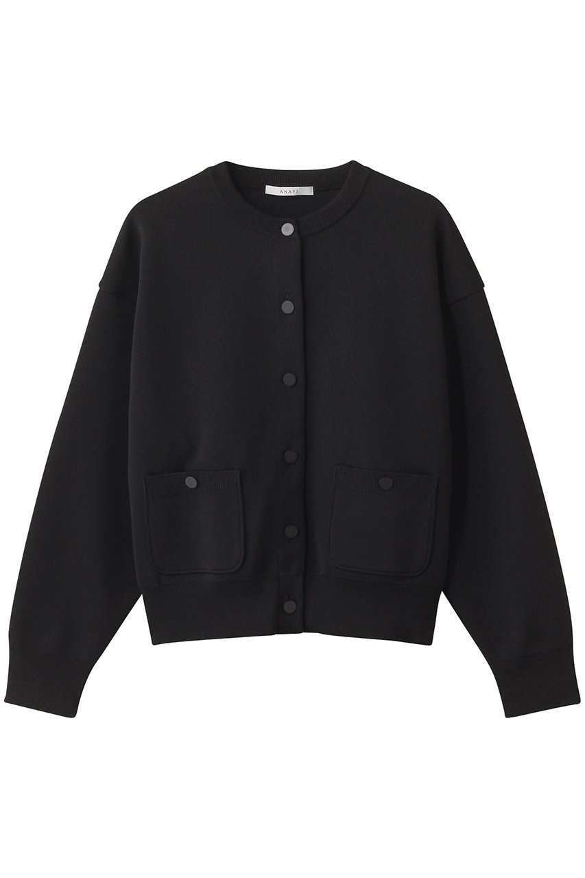 【アナイ/ANAYI】のサマースムースブルゾン インテリア・キッズ・メンズ・レディースファッション・服の通販 founy(ファニー) 　ファッション　Fashion　レディースファッション　Ladies' Fashion Online　アウター　Coat Outerwear　ジャケット　Jackets　ブルゾン　Blouson/Jackets　ショルダー　Shoulder　ジャケット　Jacket　ドロップ　Drop　ブルゾン　Blouson　ポケット　Pocket　エレガント 上品　Elegant　NEW・新作・新着・新入荷　New Arrivals　ブラック|ID: prp329100004592335 ipo3291000000032602623