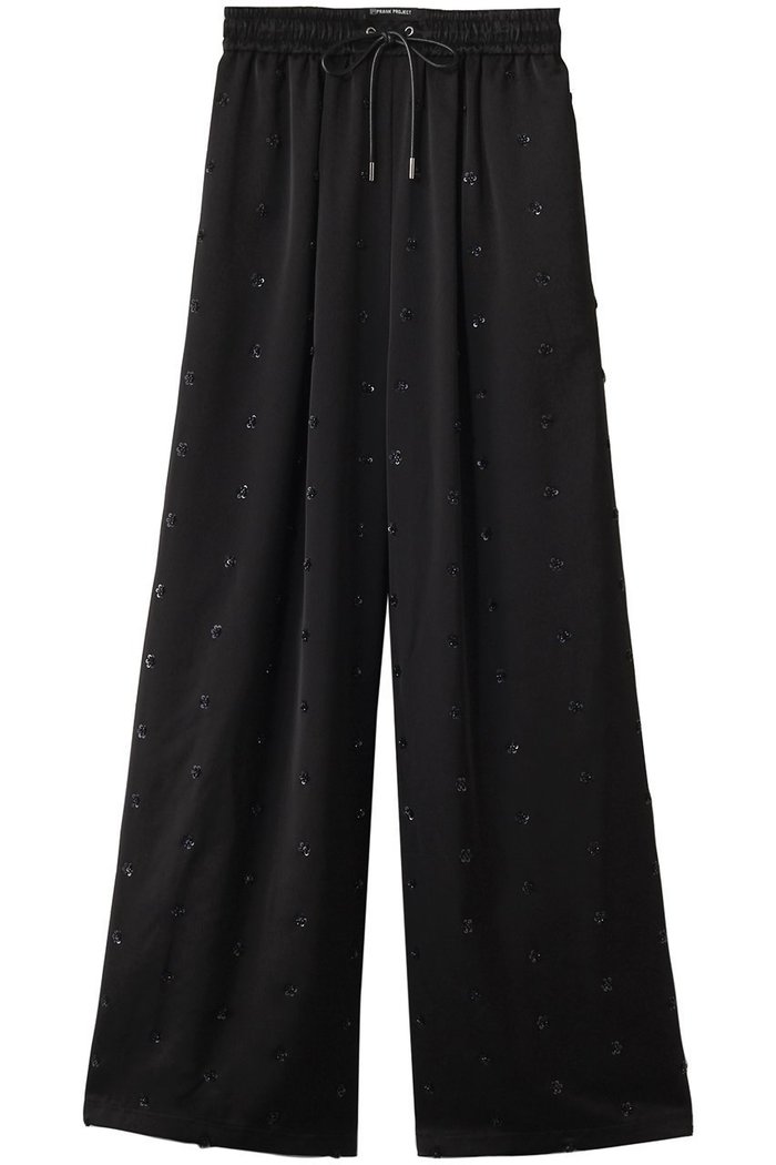 【プランク プロジェクト/PRANK PROJECT】のフラワービジューサテンイージーパンツ / Flower Beaded Satin Easy Pants インテリア・キッズ・メンズ・レディースファッション・服の通販 founy(ファニー) https://founy.com/ ファッション Fashion レディースファッション Ladies' Fashion Online パンツ Pants サテン Satin セットアップ Set Up パーティ Party フラワー Flower モチーフ Motif リゾート Resort ワッシャー Washer NEW・新作・新着・新入荷 New Arrivals |ID: prp329100004592338 ipo3291000000032602646