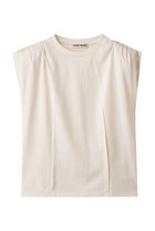 【プランク プロジェクト/PRANK PROJECT】のパワーショルダーTシャツ / Power Shoulder T-Shirt 人気、トレンドファッション・服の通販 founy(ファニー) ファッション Fashion レディースファッション Ladies' Fashion Online トップス・カットソー Tops/Tshirt シャツ/ブラウス Shirts/Blouses ロング / Tシャツ T-Shirts カットソー Cut and Sewn ギャザー Gather ショルダー Shoulder ショート Short シンプル Simple スリーブ Sleeve NEW・新作・新着・新入荷 New Arrivals thumbnail WHT(ホワイト)|ID: prp329100004592339 ipo3291000000032602658